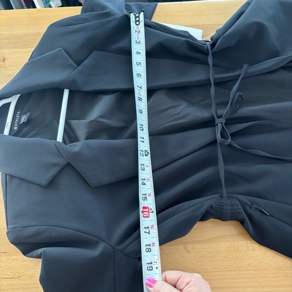 NWT Athleta women’s 4 black blazer jacket endless primatwill professional work - Picture 11 of 13